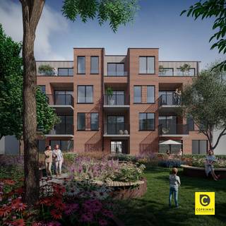 <p><span>In het centrum van Mortsel verrijst het nieuwbouwproject Evergreen!</span></p><p><span> </span></p><p><span>Het project omvat maar liefst 16 energiezuinige, moderne appartementen, verspreid over twee gebouwen rond een ruime en rustige binnentuin.</span><span><br /></span><span>Evergreen is een toonbeeld van duurzaam en comfortabel wonen, waarbij milieuvriendelijke oplossingen centraal staan.</span><span><br /></span><span>Bewoners profiteren hier van een toekomstgerichte leefomgeving die innovatie en leefkwaliteit perfect combineert.</span></p><p><span> </span></p><p><span>Dit appartement met twee slaapkamers en een oppervlakte van ongeveer 98 m² is gelegen op het gelijkvloers van blok A aan de Liersesteenweg 212 in Mortsel.</span></p><p><span> </span></p><p><span> </span></p>