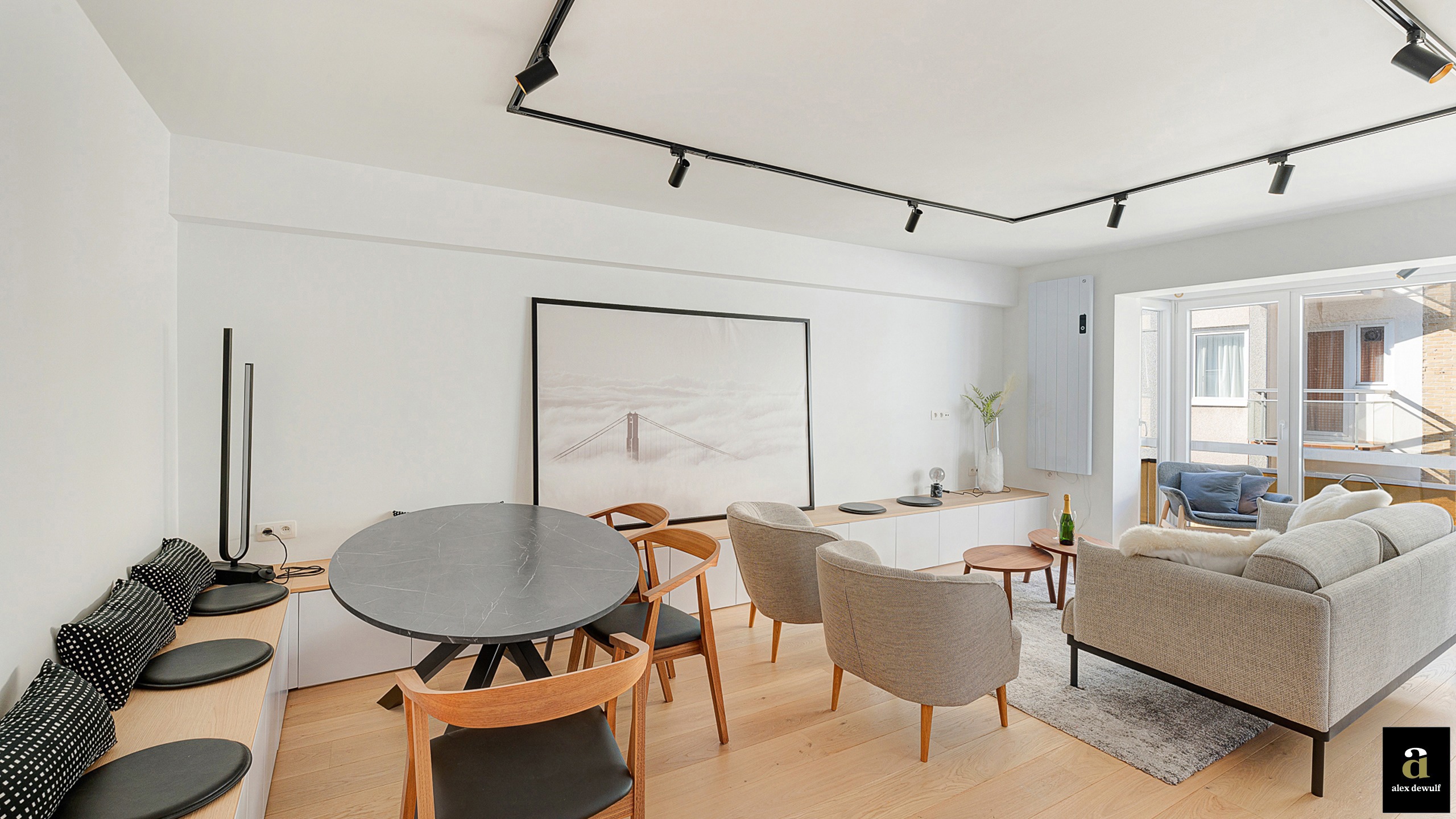 Gerenoveerd appartement met zijdelings zeezicht, gelegen in Duinbergen. - foto 3