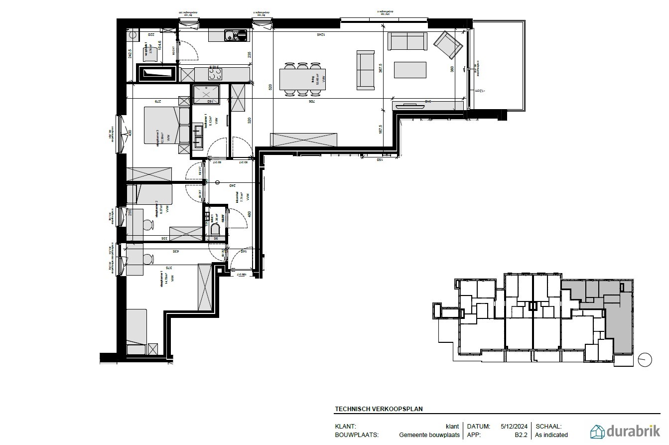Appartement te koop in Berendrecht met 2 slaapkamers - foto 1
