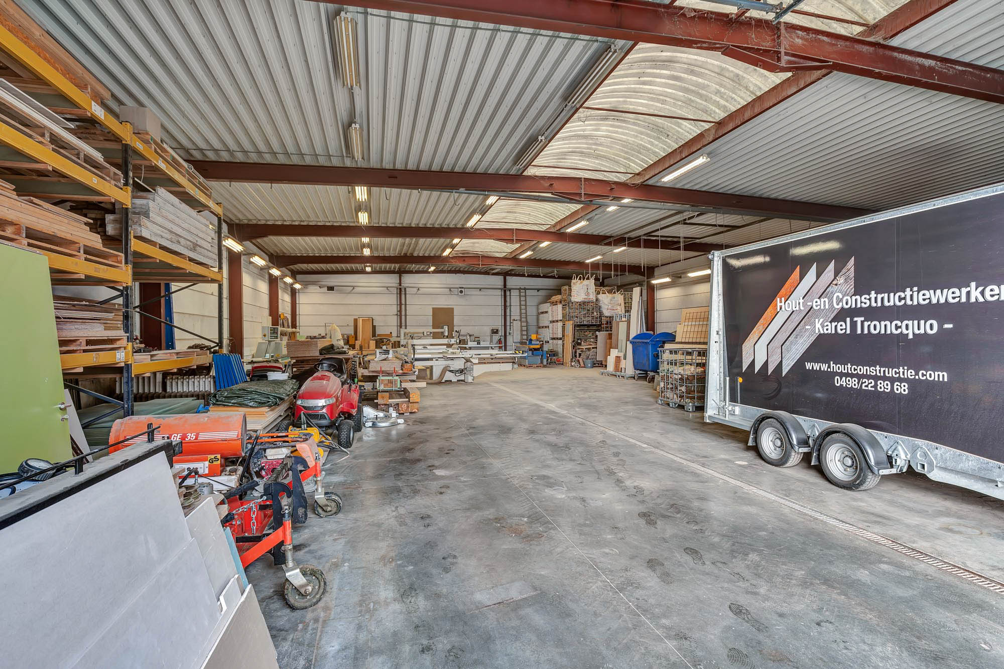 Loods (600m²)  met woonmogelijkheid op rustige locatie - foto 4