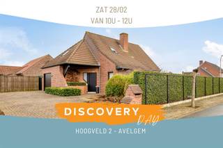 DISCOVERY DAY: Sat. 28/02 from 10am - 12pm!Come be the first to discover this property! Attention, by appointment only.www.hoogveld2.beHoogveld...