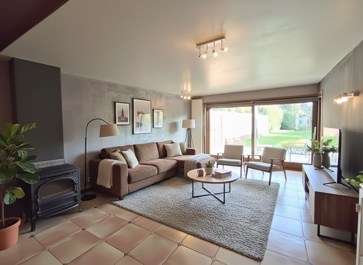 RUIME, GEZELLIGE WONING MET 4 SLAAPKAMERS EN TUIN - foto 2