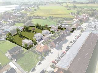 Bouwgronden voor open bebouwing met landelijke ligging te Staden.Prijs vanaf 154.872,50 euro.Vergunning, infrastructuur en voorziening voor...