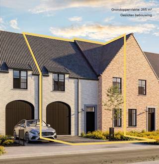 Deze charmante landelijke nieuwbouwwoning op een perceel van 255 m² beschikt over een open lichtrijke leefruimte, een kwalitatief ingerichte keuken en gastentoilet op het gelijkvloers. Er is een inpandige garage die meteen aansluit aan de keuken om op een praktische manier je boodschappen uit te laden. Op de eerste verdieping zijn er 4 volwaardige slaapkamers en een comfortabel uitgeruste ruime badkamer met dubbele wastafel, inloopdouche én bad, en nog een apart toilet. Met een vaste trap kom je op de zolderkamer die nog kan ingericht worden tot een extra slaapkamer of hobbyruimte.<br /><br />De materialen kan je na aankoop nog naar eigen smaak kiezen. Wij voeren vervolgens de werken uit zodat je zonder zorgen in een instapklare woning kan intrekken. In deze prijs zit ook een aangelegde tuin, afsluiting, terras, oprit en pad naar de voordeur. De woning is aangesloten op het warmtenet. Met een ventilatiesysteem, zonnepanelen en vloerverwarming geniet je verder van de nieuwste technieken voor een comfortabel toekomstgericht en duurzaam wonen. Als bewoner van dit futureproof woonproject kan je gebruik maken van de laadpalen en pakketbrievenbus van het e-mobipunt.<br /><br />Benieuwd naar een ervaring uit eerste hand? We laten graag de huidige bewoners aan het woord: <strong>https://blog.dumobil.be/nl/woonprojecten/blog/getuigenis-karaktervolle-projectwoning-voor-toekomstig-gezin</strong><br /><br />Deze prijs is exclusief notariskosten, aansluitkosten, verkooprecht en btw. Bekijk meteen transparant de vaste ALL-IN prijs voor het volledige plaatje: <strong>www.dumobil.be/nl/woonprojecten/projecten/hooglede-nieuwbouwwoningen / </strong>Stel vrijblijvend al je vragen aan onze bouwadviseur Sam Borrey: <strong>sam@dumobil.be</strong> | <strong>0483 210 133</strong>.