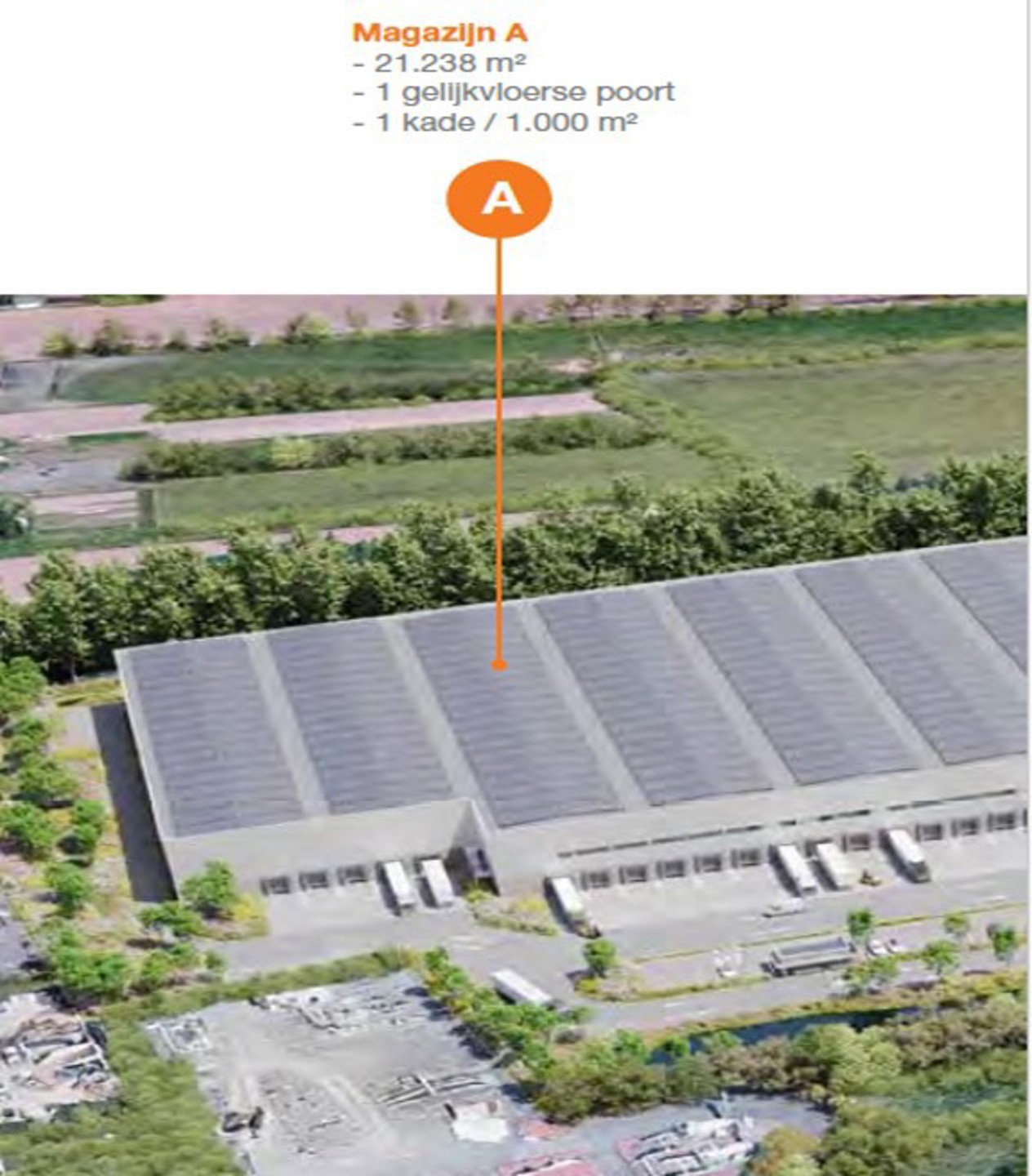 Magazijn Unit A 21.238m² te huur - foto 2