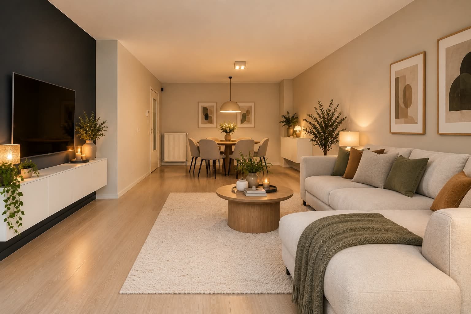 Ruim en volledig vernieuwd appartement in een rustige straat - foto 4