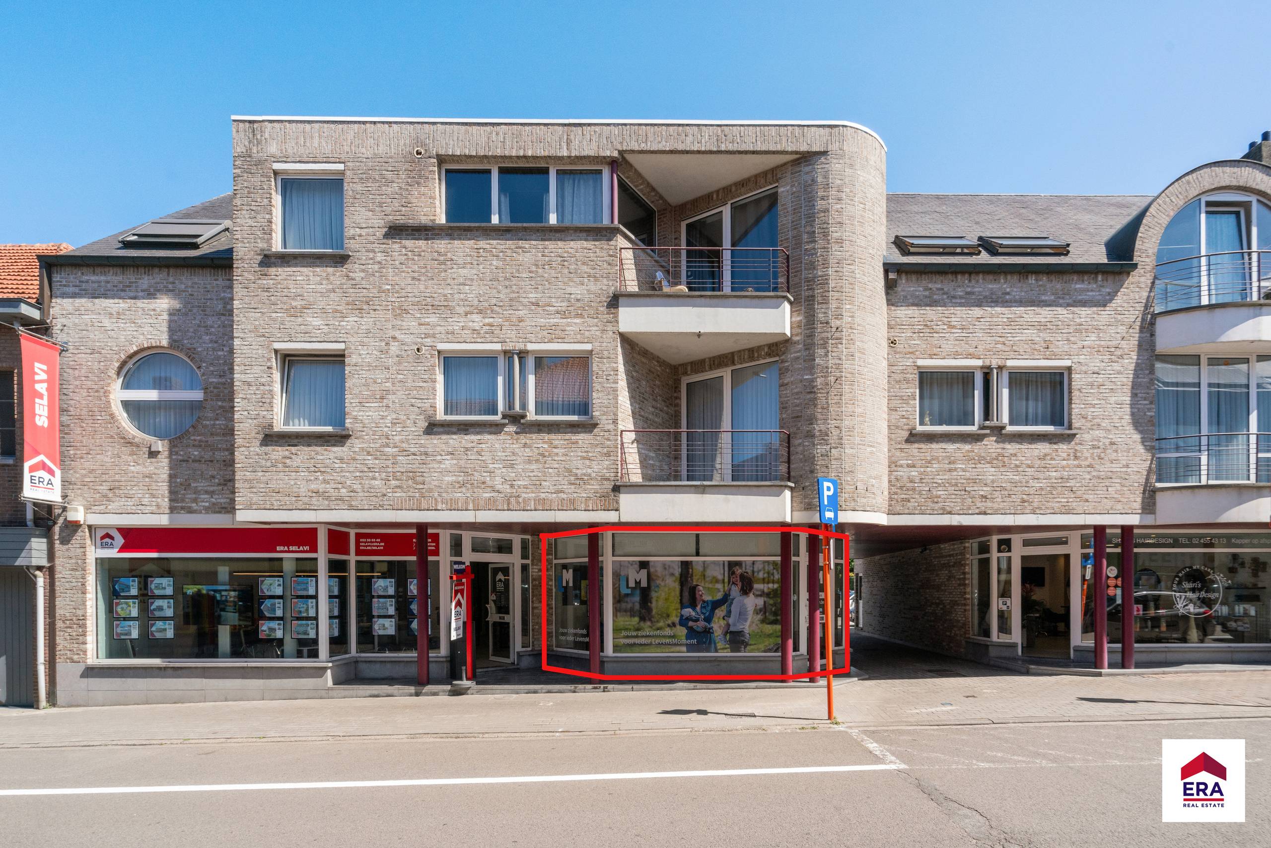 Handelsgelijkvloers te huur in het centrum van Wolvertem - foto 1