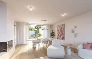 Met veel plezier stel ik je deze exclusieve, landelijke woning voor in Paal (Beringen), gelegen in een rustige straat waar stijl, ruimte en energie-efficiëntie naadloos samenkomen. Deze charmante nieuwbouwwoning in open bebouwing combineert een verfijnde architectuur met praktische leefcomforts en biedt daarmee een unieke woonkans voor gezinnen die kwaliteit en rust waarderen.<br /><br />De woning, die zal worden gebouwd in 2026, situeert zich op een royaal perceel van 875m². De bewoonbare oppervlakte bedraagt 264 m², verdeeld over drie volwaardige woonlagen. Het pand zal worden opgeleverd in nieuwbouwstaat en is volledig afgewerkt volgens de wensen van de koper. De afwerking ademt een landelijke, strakke stijl met een vleugje manoir. De woning wordt gebouwd met aandacht voor duurzaamheid en energie-efficiëntie, en is uitgerust met een warmtepomp, zonnepanelen en een D-ventilatiesysteem.<br /><br />Op de gelijkvloerse verdieping bevindt zich een ruime en open leefruimte van 34 m², die baadt in natuurlijk licht en uitgeeft op de zuidgerichte tuin. De aanpalende keuken van 10,40 m² ligt in een halfopen opstelling en is voorzien van alle aansluitingen. De praktische indeling omvat verder een inkomhal met gastentoilet, een aparte berging en een inpandige garage met directe toegang tot de woning. Dit maakt van de gelijkvloerse verdieping een bijzonder functionele leefruimte, ideaal voor het gezinsleven.<br /><br />De eerste verdieping biedt ruimte aan drie slaapkamers met oppervlaktes van respectievelijk 14,70 m², 10 m² en 16 m². De grootste slaapkamer beschikt over een aparte dressing en een ensuite badkamer met dubbele wastafel, en douche. De tweede badkamer is centraal gelegen en voorzien van een dubbele wastafel, douche en ligbad. De nachthal is ruim opgezet, heeft een apart toilet, en biedt toegang tot alle kamers zonder verlies van ruimte of privacy. Deze verdieping is zorgvuldig ingericht voor comfort en rust, met plaats voor zowel ouders als kinderen.<br /><br />De zolderverdieping, bereikbaar via een vaste trap, is volledig afgewerkt en biedt met 38,94 m² extra ruimte voor een hobbykamer, thuiskantoor of vierde slaapkamer. De hoge nok en de aanwezigheid van natuurlijke lichtinval maken van deze zolderverdieping een aangename plek met tal van invulmogelijkheden. Hier vinden we ook de technische berging. Ook werd in het ontwerp rekening gehouden met een praktische circulatie tussen de verschillende verdiepingen.<br /><br />Het perceel van 875m² biedt niet alleen veel privacy, maar is bovendien zuidgericht. Dat betekent de hele dag door zonlicht op het terras en in de tuin. Hier ontstaat de ideale setting voor zomerse barbecues, spelende kinderen of gewoon genieten van de rust. Dankzij de open ligging met op de achtergrond een glooiend landschap met paardenweiden en bossen, profiteert men van een uitzonderlijk ruimtegevoel dat zeldzaam geworden is.<br /><br />De woning bevindt zich in Paal, deelgemeente van Beringen, en is uitstekend bereikbaar. Met de oprit naar de E313 op slechts 2,7 km zijn zowel Hasselt als Antwerpen vlot bereikbaar. Scholen liggen op 1,5 km afstand en het openbaar vervoer bevindt zich op amper 40 meter. Ook voor ontspanning hoef je niet ver: op minder dan 2 km vind je de Paalse Plas, golfclub en meerdere fiets- en wandelroutes. Restaurants, winkels en andere faciliteiten bevinden zich op wandel- en fietsafstand.<br /><br />Bovendien biedt deze woning een fiscaal voordeel: de grondwaarde bedraagt € 198 000 (12% registratierechten), terwijl de constructiewaarde van € 450 000 onder het 21% btw-tarief valt.<br /><br />Tot slot combineert deze woning alle moderne vereisten met een charmante uitstraling. De kwalitatieve afwerking, het ruime perceel en de flexibele invulling maken dit tot een unieke kans. Interesse? Plan vandaag nog een afspraak en ontdek zelf het potentieel van deze landelijke parel. Voor meer informatie of een persoonlijke rondleiding, contacteer ons via 011 255 155.