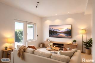 Discover this completely renovated home, finished with, among other things, a new kitchen, bathroom with double sink and walk-in shower, new...