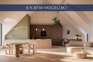 <p><strong>Residentie “Barchon”</strong> is ideaal gelegen op de hoek van de Museumstraat en de Hendrik Schoofsstraat te Brecht, vlak aan het gemeenteplein en het park. Dit <strong>stijlvolle woonproject</strong> bestaat uit <strong>27 BEN20 -appartementen</strong>, verdeeld over twee gebouwen. De appartementen variëren in grootte van 84m² tot 181m² en zijn allen voorzien van <strong>ruime terrassen</strong>, met of zonder privétuin. De gemeenschappelijke tuin wordt door de ontwikkelaar aangelegd in harmonie met het project en met oog voor een smaakvolle inrichting. Er wordt een <strong>rijkelijke Vlaamse gevel</strong> gecreëerd met verscheidene details en accenten. Het ontwerp is van de hand van Moors architecten. Het combineert moderne elegantie met een landelijke sfeer, waardoor een tijdloos en stijlvol geheel ontstaat.<br /><br /><strong>Appartement 2.3</strong>: <strong>Dit ruime dakappartement</strong> van <strong>113m²</strong> biedt een indrukwekkend gevoel van openheid en licht. De leefruimte met open keuken reikt tot in de nok, wat zorgt voor een prachtig ruimtelijk effect en een unieke sfeer.<br />Een absolute troef is het <strong>ruime terras</strong> van <strong>50 m²</strong>, waar u in alle rust kunt genieten van buitenruimte met een prachtig uitzicht.<br />De prijs is <strong>inclusief twee ondergrondse autostaanplaatsen </strong>en een p<strong>rivatieve berging</strong> in de kelderverdieping, wat het wooncomfort compleet maakt.<br />Een unieke kans voor wie ruim en praktisch wil wonen, met alle moderne faciliteiten en een zorgeloos parkeermogelijkheid!</p>
<p>U richt uw appartement volledig in naar <strong>uw eigen smaak</strong> en voorkeur. U geniet daarbij van zeer <strong>ruime keuzebudgetten</strong>. Zo wordt uw appartement het verlengde van<strong> uw persoonlijkheid</strong> en is het elke dag opnieuw zalig thuiskomen.</p>
<p>Wij zorgen alvast voor <strong>standaard 3 dubbele beglazing in aluminium profielen, geothermische individuele warmtepomp, vloerverwarming, ventilatiesysteem D met warmterecuperatie, zonnepanelen, videofoon, akoestische veiligheidsdeur ‘FIRE van Weber</strong>!</p>
<p>Onder het gebouw wordt er een <strong>parkeerkelder</strong> voorzien voor 47 wagens en 56 fietsstalplaatsen. Elk appartement beschikt eveneens over een <strong>privéberging</strong> ondergronds en wordt aangevuld met gemeenschappelijke afvallokalen. Het perceel wordt volledig rondom afgesloten wat uw privacy en veiligheid garandeert.</p>
<p><strong>Kom tot rust midden in het centrum van Brecht</strong>. Zo is het project gelegen pal in de kern in een rustige éénrichtingsstraat welke uitgeeft op het gemeenteplein. Winkels, scholen, horeca, openbaar vervoer zijn allen op wandelafstand gevestigd. Ook het park van Brecht is vlakbij gelegen, net zoals station Noorderkempen en het op- en afrittencomplex van de E19 Antwerpen-Breda.</p>
Interesse? Mis deze unieke kans niet en neem contact met ons op voor meer informatie of een bezichtiging!