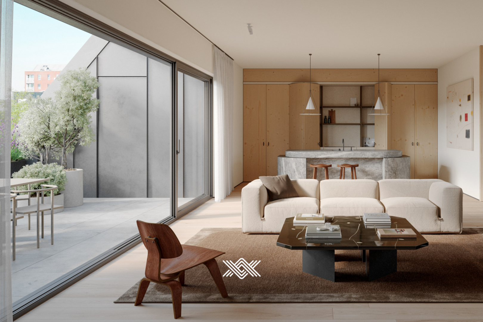 Penthouse met drie slaapkamers met zicht op de Gentse Skyline - photo 4