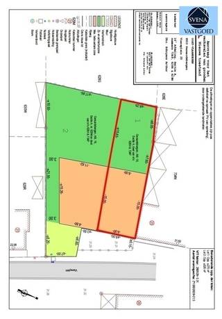 <p><span>QUIET LAND IN VIANE (LOT1)</span></p><p><span>Asking price : 75,000 euros.</span></p><p><span> </span></p><p><span>This land is located in rural Viane close to all amenities </span></p><p><span>It is intended for the construction of a closed building, designated on the plan as LOT 1. </span></p><p><span>The total area of the plot is 275m2 </span></p><p><span>Construction area: ground floor: 9m by 15m </span></p><p><span> Upstairs: 9m by 12m</span></p><p><span>Plot depth: +- 30,85m</span></p><p><span> </span></p><p><span>Can also be bought together with Lot 2 for open construction, if still available.</span></p><p><span> </span></p><p><span>Ideal for own energy efficient home to build or investment. </span></p><p><span> </span></p><p><span>Urban planning excerpt/information in request!</span></p><p><span>For info or visit call 0475/51.40.73 or send an email to <span>info@svena.be</span></span></p><p><span>These data are purely informative and we cannot be held liable for any inaccuracies.</span></p><p><span>The living area is only indicative </span></p><p><span> </span></p><p><span> </span></p><p><span> </span></p>