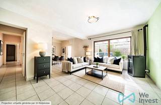 From the entrance, a welcoming hall nicely distributes the different spaces. The bright living room is the heart of the home, offering a warm...