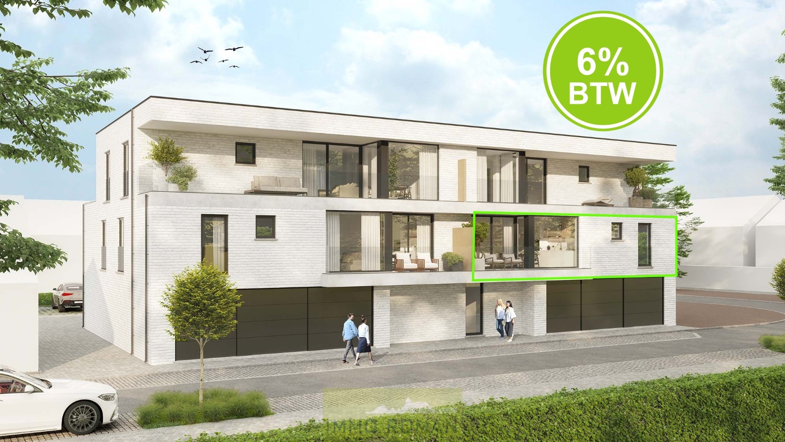 Nieuwbouwappartement te Residentie Flandrien - foto 1