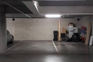 Ondergrondse garagestaanplaats. Voor verdere info of afspraak bel 0473 33 33 35.