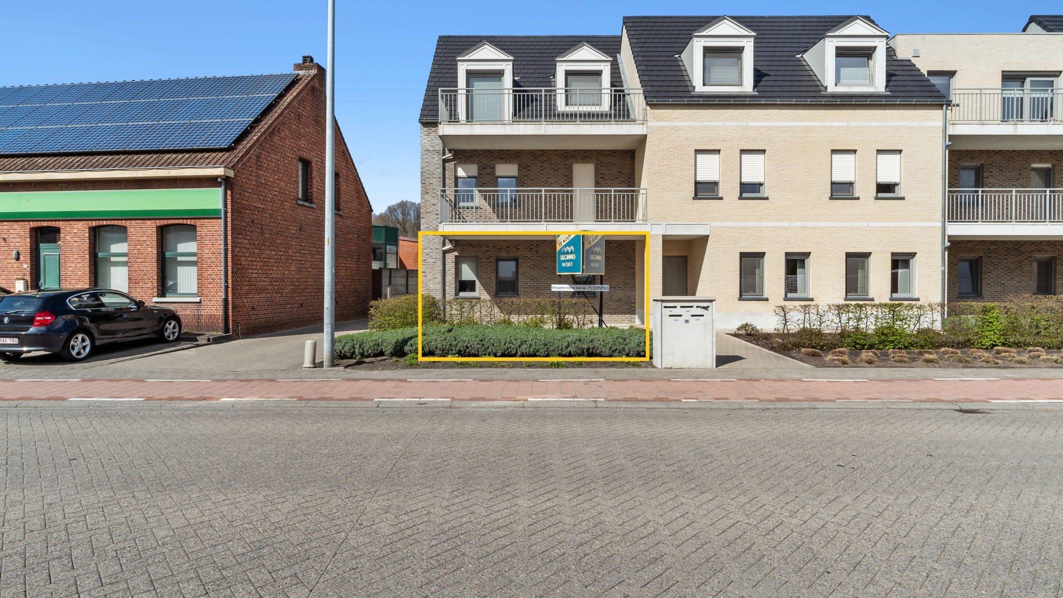 Gelijkvloers appartement met tuin en 2 autostaanplaatsen (1 ondergronds met berging en 1 bovengronds) - foto 1