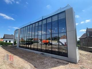Deze nieuwe KMO- unit/showroom  van 419 m² met 6 privatieve parkeerplaatsen maakt deel uit van de nieuwbouw state-of-the-art bedrijvenpark ''MG...