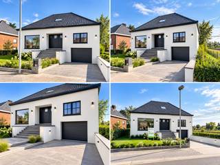 Deze alleenstaande statige woning bevind zich in een groene en landelijke omgeving te Veldegem <br /><br />Het gelijkvloers bestaat uit een ruime inkomhall waarin het toilet zich bevindt, leefruimte met open eet- en keukengedeelte en aansluitend een bergruimte. <br /><br />Op het eerste verdiep bevinden zich 2 ruime slaapkamers die elk toegang hebben tot een gedeelde badkamer. Een afzonderlijk toilet treft u aan in de nachthall. Er is een mogelijkheid om de zolder in te richten met extra slaapkamers. <br /><br />De garage is ondergebracht in de kelder, alsook de technische ruimte, wasplaats en bergruimte. <br /><br />EPC is van voor het plaatsen van de nieuwe beglazing en de crepi. <br />De binnenkant van de woning moet nog verder afgewerkt worden door de koper, die dan zijn eigen stijl en smaak kan geven aan deze woning. <br /><br />Onderstaande zaken werden reeds uitgevoerd door de verkopers: <br />- de buitenkant werd volledig inorde gezet: crepi, nieuwe ramen, deuren, garagepoort, nieuwe betonnen trap van terras naar de tuin.<br />- isolatie van het dak<br />- de vergunde plannen zijn aanwezig<br />- aanwezigheid regenwaterput<br /><br />De renders zijn gebaseerd op de plannen van de architect en geven u een idee hoe deze woning er kan uitzien na afwerking.