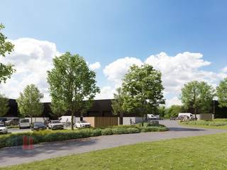 Nieuwbouw KMO-unit met een oppervlakte van 106 m² en 1 privatieve parkeerplaats te koop. De unit maakt deel uit van een bedrijvenpark bestaande uit...