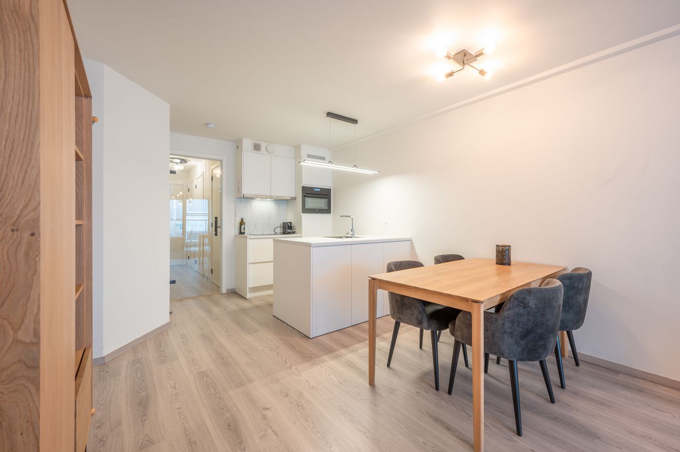 Instapklaar appartement met 1 slaapkamer met lateraal zeezicht te Blankenberge - foto 4