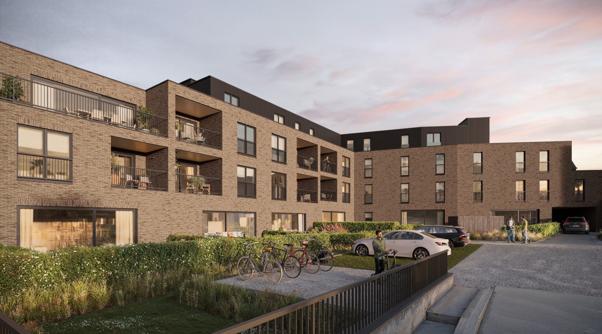 Gelijkvloers 2slpk-appartement met tuin - foto 5