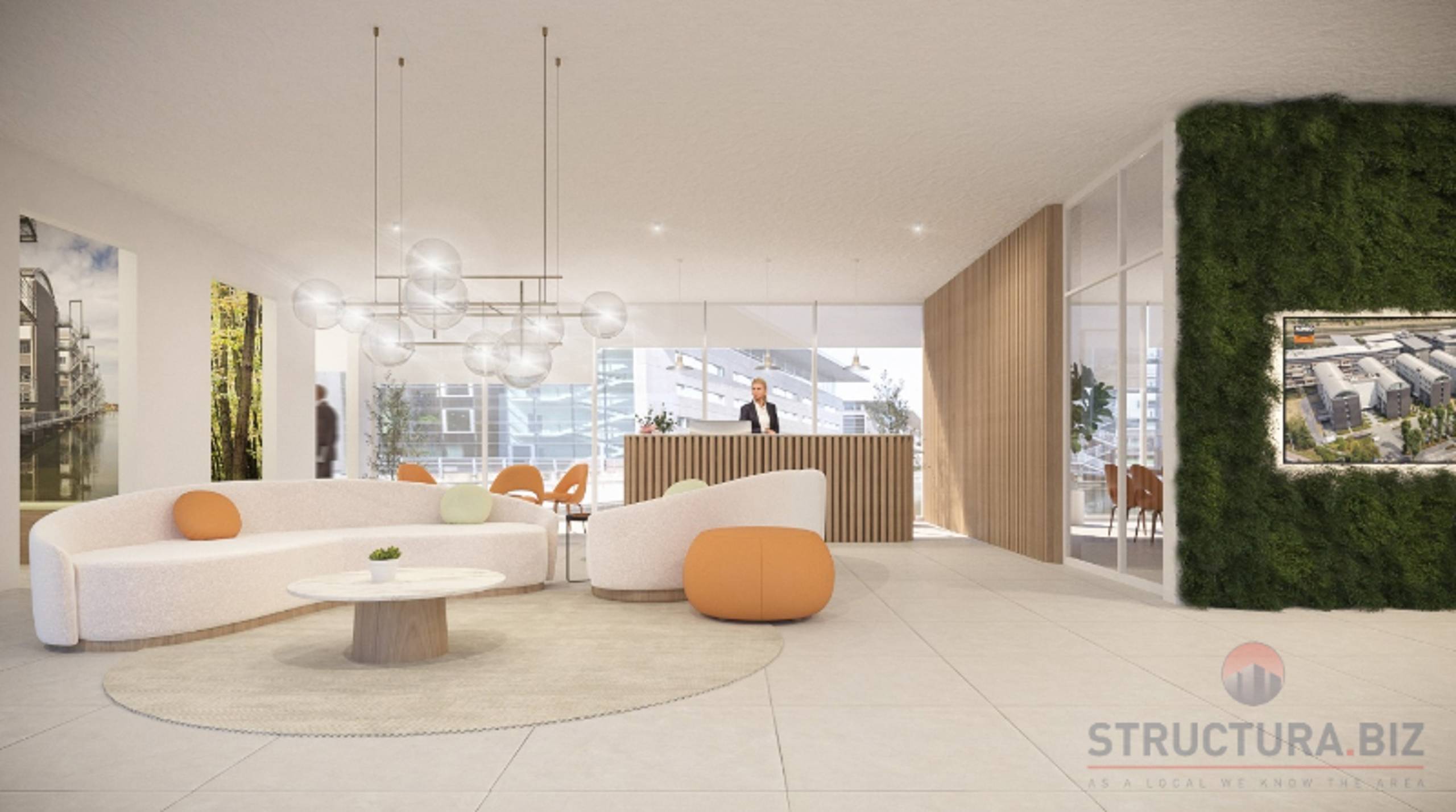 Prestigieus kantoorgebouw in een groene omgeving - foto 4