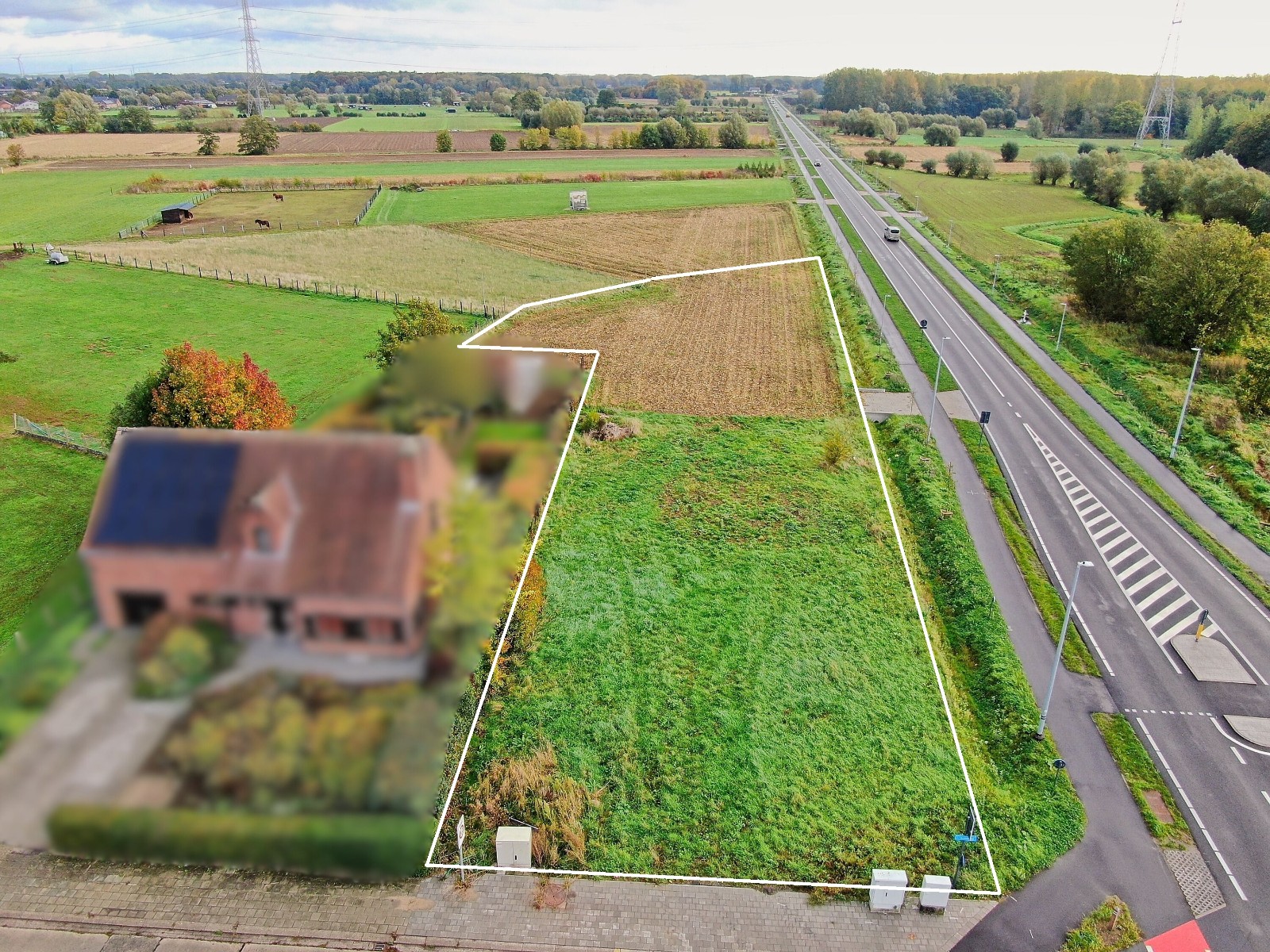 Landelijk gelegen bouwgrond voor open bebouwing - foto 1