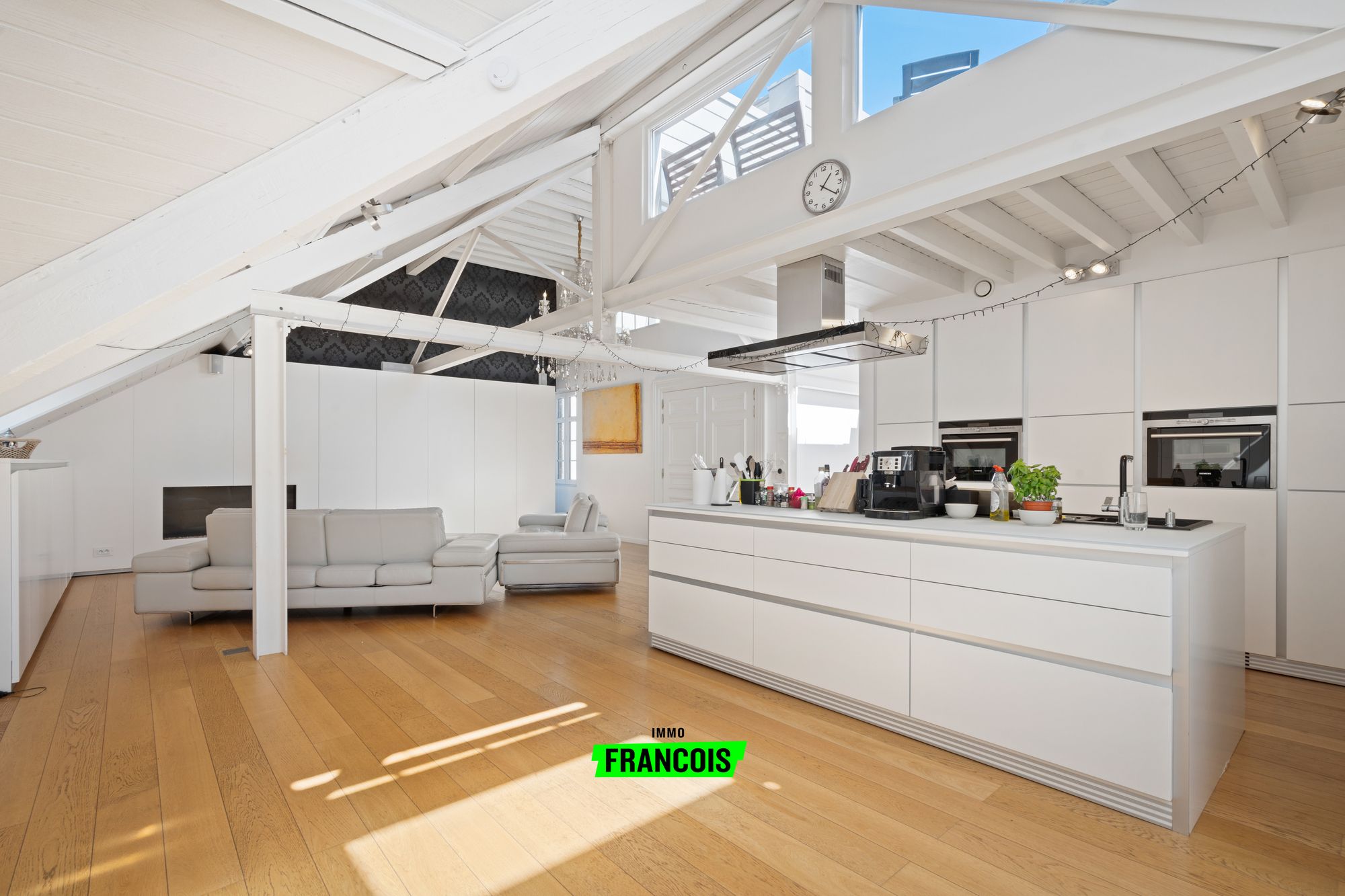 Prachtig en luxueus gemeubeld penthouse in het centrum van Brussel - foto 4