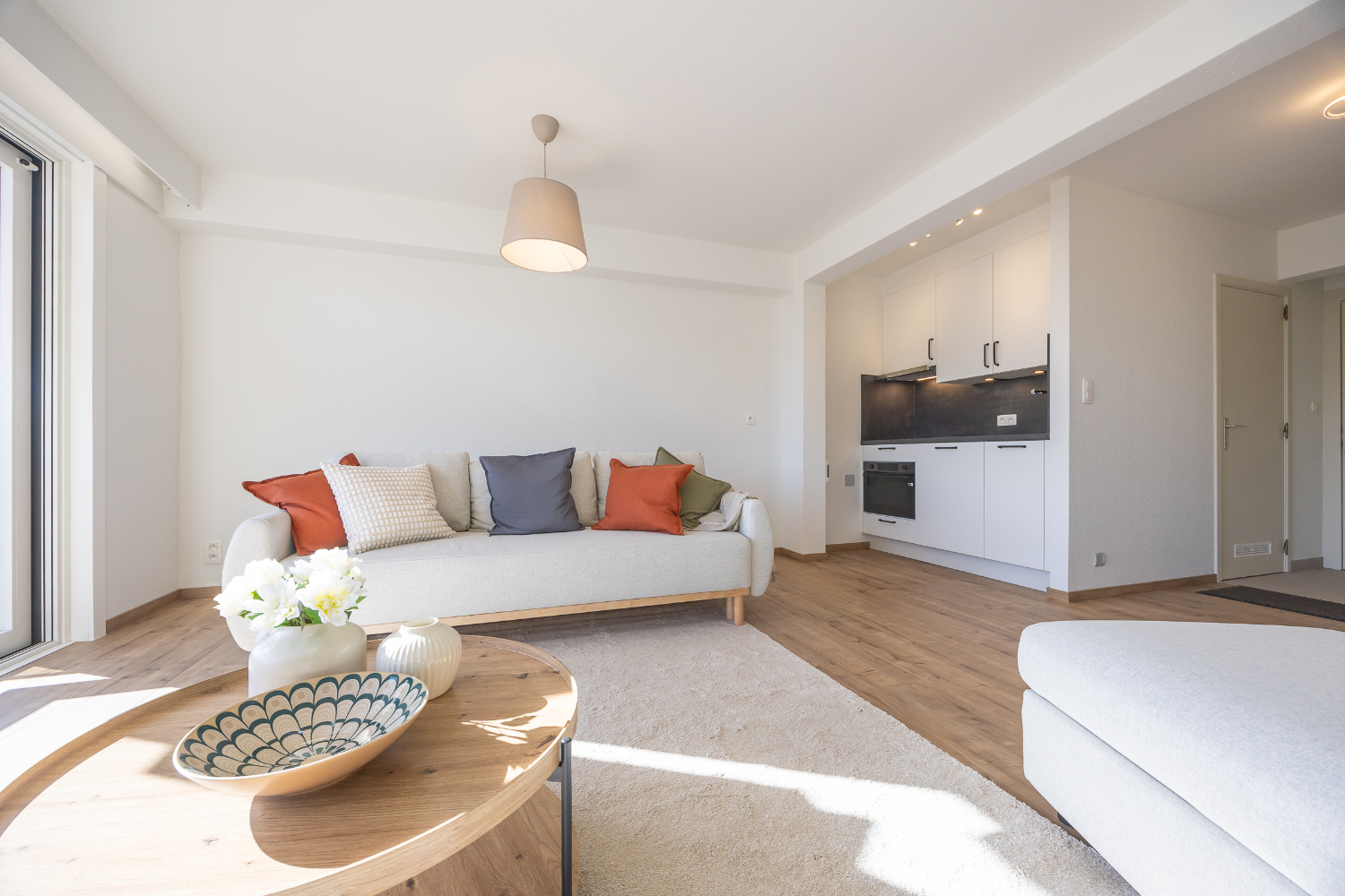 Lichtrijke studio met zuidgericht terras op de zeedijk van Middelkerke te koop - foto 4