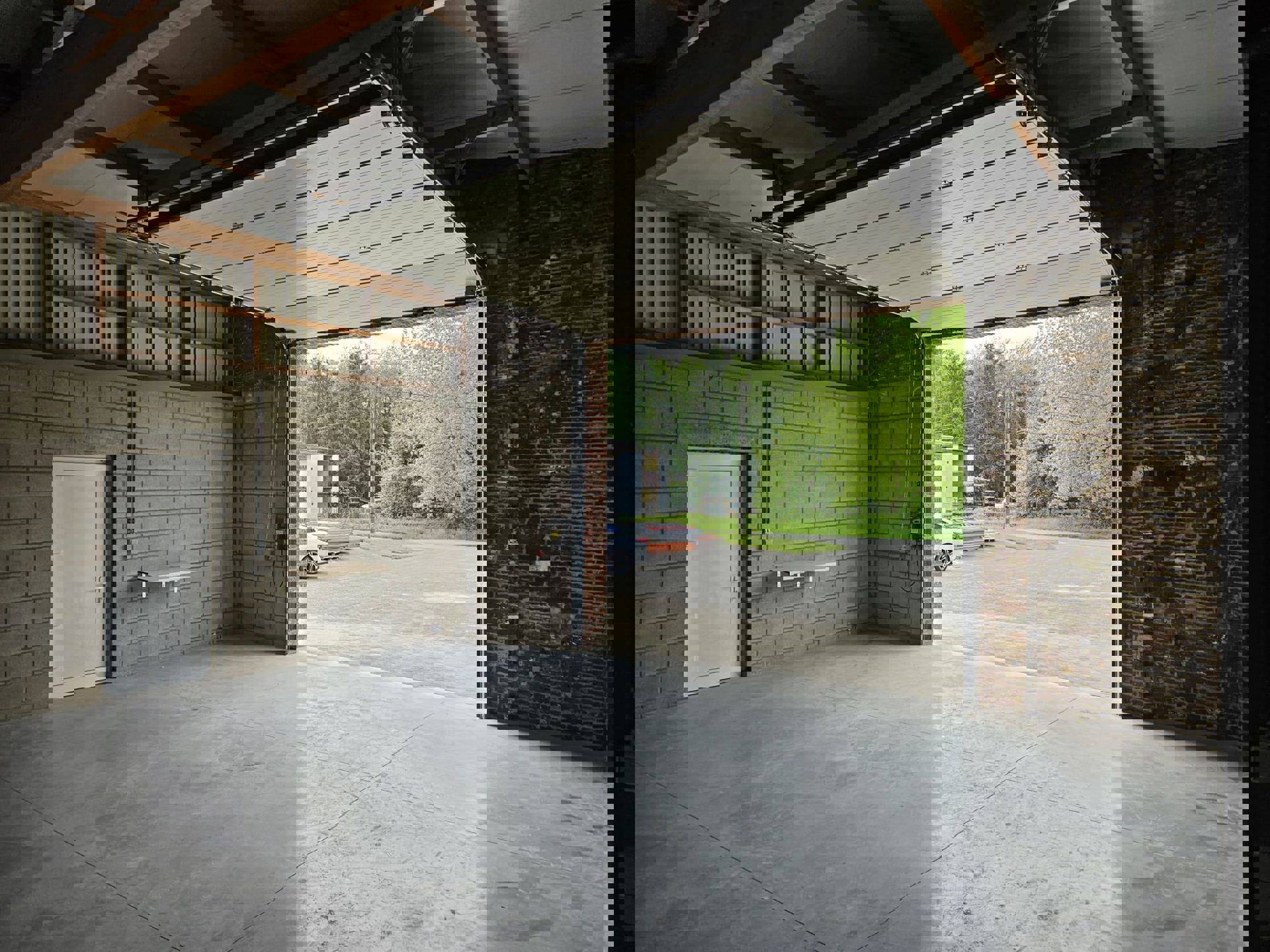 TE HUUR Oudsbergen - magazijn/werkplaats van 293m² - foto 3