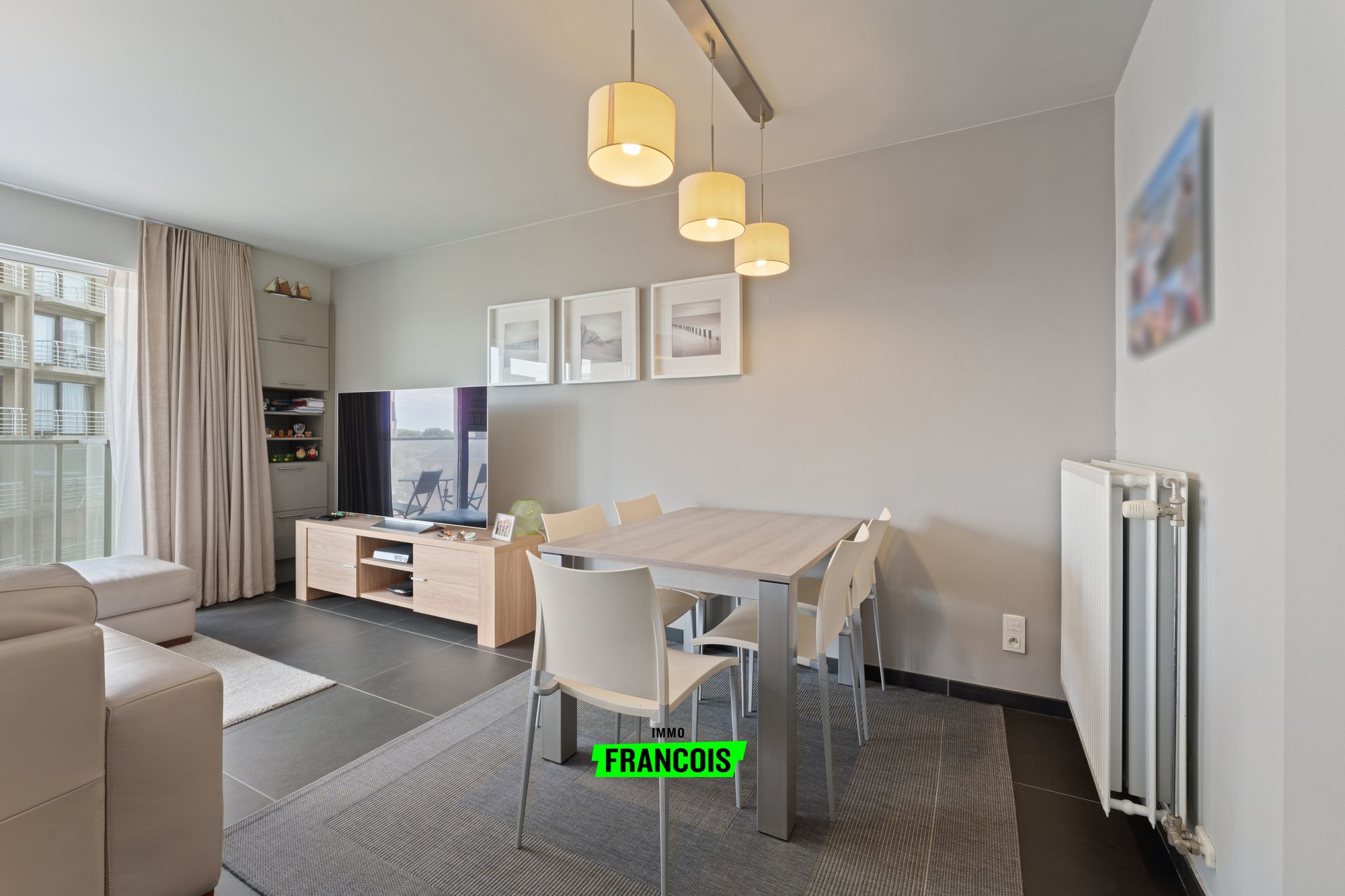 Instapklaar appartement met zeezicht te Raversijde, Oostende - foto 4