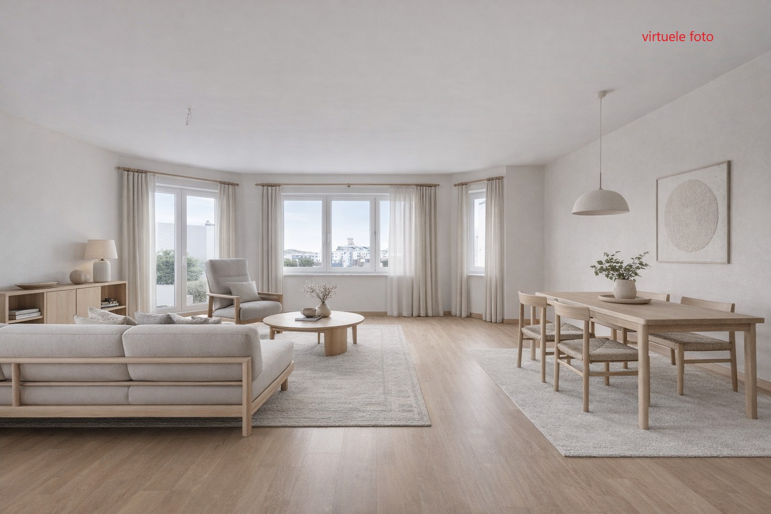 Lichtrijk duplex 3-slaapkamer hoekappartement (6de verdieping) met aansluitend panoramisch dakterras (7de verdieping) van 90 m² inclusief afsluitbare bergruimte - foto 4