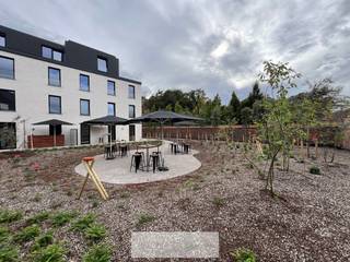 BEZOEK ONZE MODELAPPARTEMENTEN - 6% BTW MOGELIJK1-slaapkamerappartement in nieuwbouwproject in het centrum van ZwevegemDe lichtrijke appartementen...