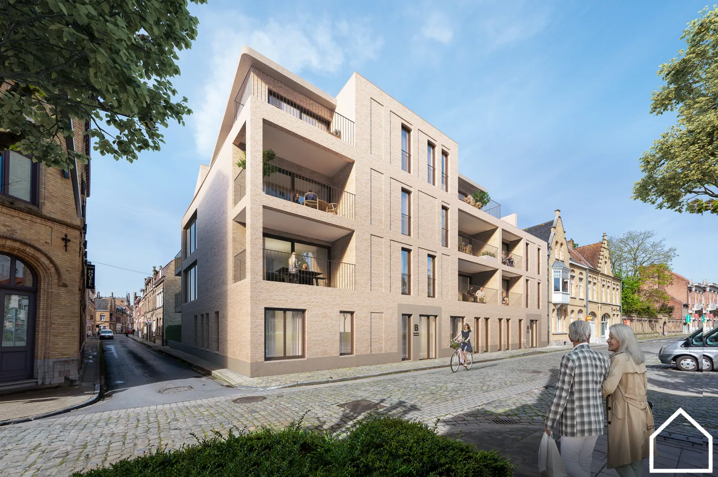Mooie en stijlvolle nieuwbouwappartementen in het hartje van Ieper - foto 2