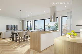 <p><span>Residentie HANNELORE VIII kan uw comfortabele thuis worden!</span></p><p><span> </span></p><p><span>Duurzaam gebouwde, energie neutrale residentie met prachtige architectuur, en intelligente technologie.</span></p><p><span>U wenst maximale woonbeleving? Dit kan in deze moderne, stijlvolle, luxueuze comfortabele oase van licht en ruimte. U bent hier zeker klaar voor de toekomst, dankzij de doorgedreven energieneutrale bouwwijze met als resultaat een CO² neutraal energie comfort. Goed voor het milieu, maar ook goed voor uw bankrekening. Een domotica pakket (eenvoudig te bedienen) is standaard geïntegreerd, en zorgt voor intelligent wonen. Onderhoudsvrije kwaliteitsvolle materiaalkeuze (u hebt te kiezen uit een ruim aanbod). Gezellige warmte, frisse koelte en ongezien zuinig! </span></p><p><span> </span></p><p><span>Privacy gegarandeerd, rustig gelegen in een groene omgeving.</span></p><p><span>De ondergrondse garages en staanplaatsen zijn vlot toegankelijk.</span></p><p><span> </span></p><p><span>Heden is er een mogelijkheid om aan verlaagd tarief van 6% BTW (constructie) aan te kopen! Voorwaarden in te kijken op ons kantoor te Eernegem. </span></p><p><span> </span></p><p><span>Bel ons op voor meer info of een inkijk in de plannen.</span></p><p><span> </span></p>