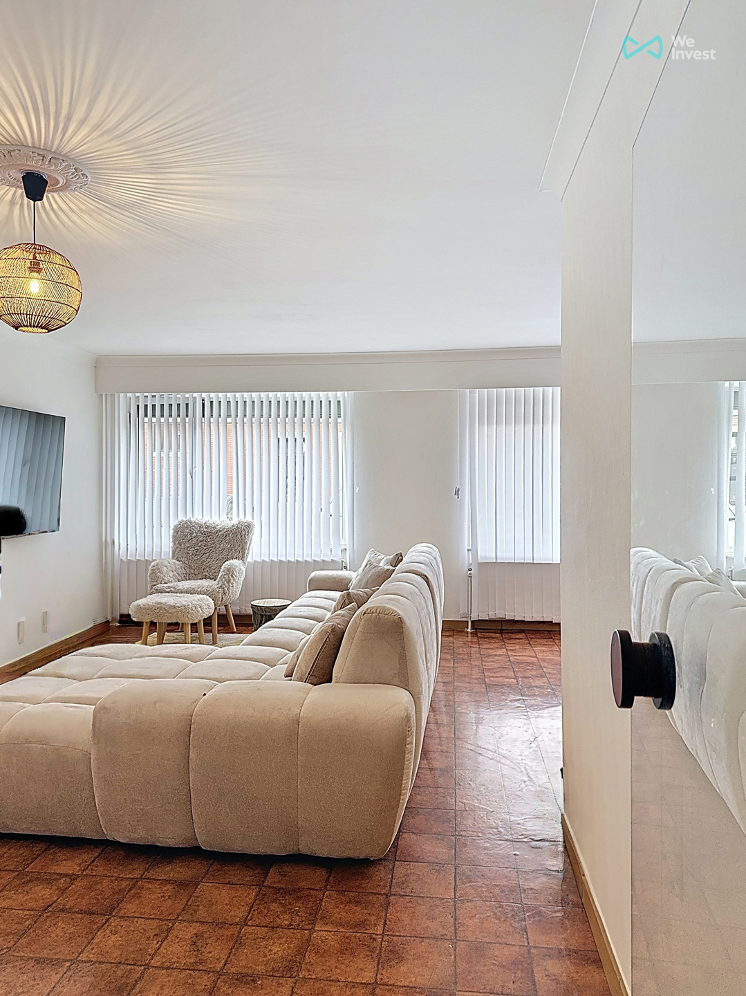 Net gelijkvloersappartement met 3 slaapkamers en parking - foto 3