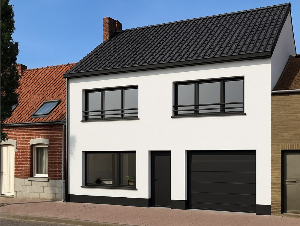 TE RENOVEREN WONING MET 3 SLPKS, GARAGE EN TERRAS - foto 1