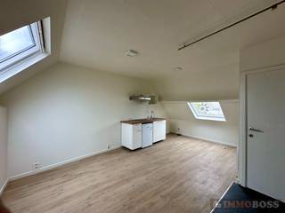 <strong>PLAN UW BEZOEK IN VIA ONZE WEBSITE: www.immoboss.be</strong><br /><br />Deze leuke vernieuwde studio is erg goed gelegen nabij het Sint-Pieters station en op een boogscheut van centrum Gent.<br />Indeling: ruime woonkamer in plankenvloer, keuken, toilet en lavabo. Gemeenschappelijke badkamer met douche!<br /><br />Beschikbaar vanaf 01/08/2026<br />Huurprijs: € 550/maand  - geen gemeenschappelijke kosten<br />Water inbegrepen in de huurprijs, elektriciteit niet<br />Domicilie verplicht! <br /><br /><strong>PLAN UW BEZOEK IN VIA ONZE WEBSITE: www.immoboss.be</strong>