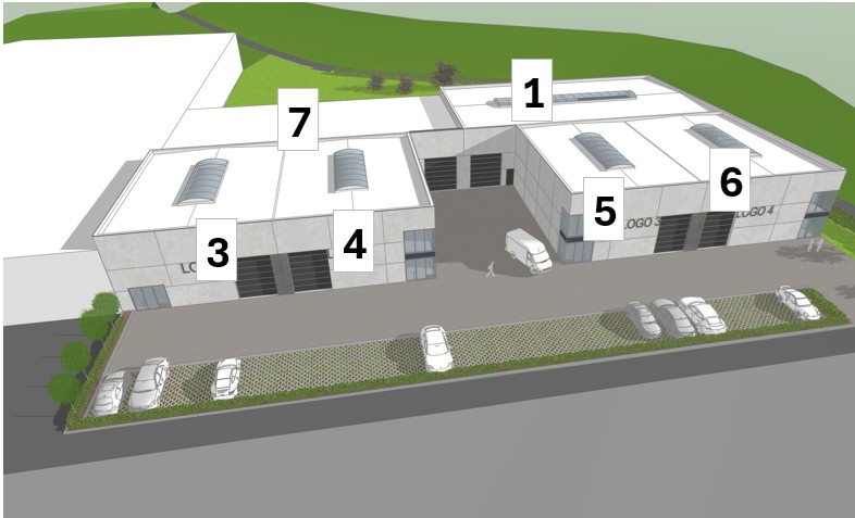 KMO-unit te huur  270 m2 in Waregem - foto 2