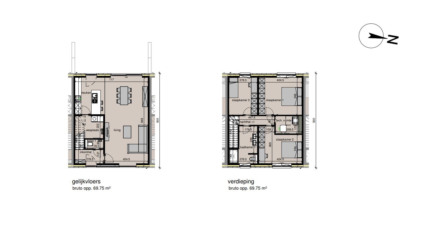 Energieneutrale nieuwbouwwoning met 3 slaapkamers - foto 2