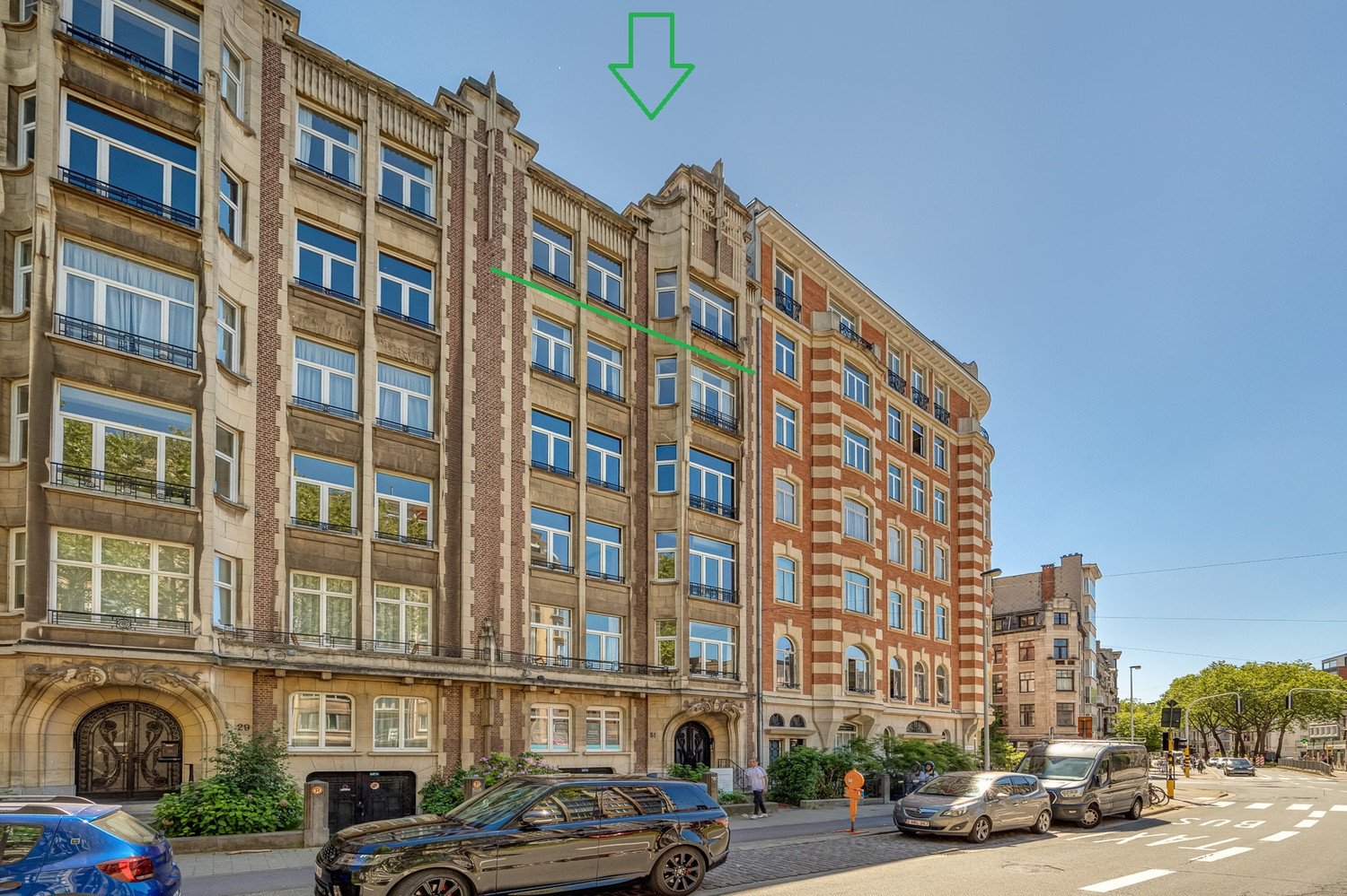 Instapklaar art-deco penthouse (165m² - 3 slk/2badk) op de prestigieuze Jan van Rijswijcklaan binnen de singel te Antwerpen - foto 2