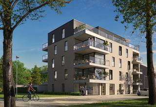 Dit stijlvol project omvat een handelsruimte en 13 ruime leefappartementen met 1,2 of 3 slaapkamers, ontworpen met oog voor licht, ruimte...