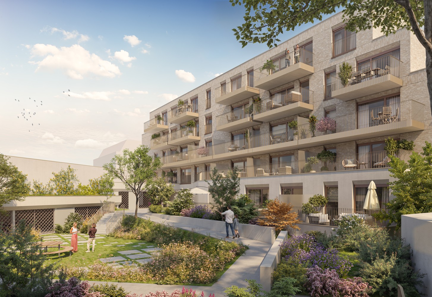 3slpk appartement van 110m² op 10min fietsen van Brussel - foto 1