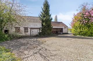 www.tenhove24.beAan de Yachthaven Kloron te Avelgem (Kerkhove) staat deze te renoveren hoeve met bijgebouwen op een mooi perceel van 1189m². Bij het oprijden van de met kasseien geplaveide binnenplaats, herken je onmiddellijke het rustieke karakter van een hoeve. Het hoofdgebouw bestaat uit een inkomhal, een aangename, zonnige leefruimte met zithoek en houtkachel, een aparte keukenplaats met ruimte om een eettafel te plaatsen, 3 volwaardige slaapkamers, een badkamer en diverse bijruimtes. De bijkomende troef van de hoeve vind je op de zolder. Mede door zijn prachtige houten structuren, kan je hier een pracht van een verdieping in creëeren met diverse extra kamers en badkamers. De oppervlakte is enorm. De woning beschikt voor- en achteraan over redelijk wat buitenruimte voor dieren, tuiin en hobby's. In het bijgebouw, de voormalige stalling van de dieren, heb je daarnaast nog een pak extra opties om je creatieve brein op los te laten. Dit is de ideale woonst voor wie de handen uit de mouwen wil steken om van deze historische hoeve een authentieke thuis te maken.