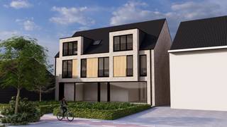 AANKOOP AAN 6% BTW MOGELIJK, vraag naar de vw<br />Residentie Dorp 186 is een fraai en stijlvol ontwerp, uitgevoerd met alle moderne materialen en technieken.<br />Het project wordt uitgevoerd met aandacht voor de isolatiematerialen, 3-voudige beglazing, verwarming via warmtepompen en zonnepanelen. Op die manier bereiken de appartementen een E-peil﹤10 zodat we ruimschoots voldoen aan de BEN-norm. Duurzaam materiaalgebruik en een uitvoering conform de nieuwste eisen wat betreft isolatie, ventilatie en energie zorgen ervoor dat jarenlang zorgeloos en energiezuinig wonen realiteit wordt.<br /><br />Op het gelijkvloers is er een handelsruimte voorzien die casco wordt opgeleverd. De residentie is verder opgebouwd uit 3 app die ontworpen zijn met oog op optimale functionaliteit, ruimte en wooncomfort. Alle app beschikken over mooie, ruime zonneterrassen zodat u zowel van uw binnenruimte als buitenruimte kan genieten.<br /><br />Elk app is voorzien van een individueel verwarmingssysteem met vloerverwarming en een lucht/water warmtepomp. Elk appartement beschikt verder over een ventilatiesysteem met warmteterugwinning en zonnepanelen. Toiletten en buitenkraantjes werken op regenwater zodat er maximaal wordt bespaard op leidingwater.<br /><br />Elk app heeft een inbraakwerende inkomdeur. Voor vloeren, sanitaire toestellen en keukens beschikt u over mooie budgetten. De woonruimtes worden instapklaar opgeleverd.<br /><br />Bij elk appartement is een garagebox bij aan te kopen.<br /><br />Residentie Dorp 186 situeert zich in het hart van Sint-Antonius waar niet alleen alle winkelfaciliteiten voorhanden zijn, maar ook scholen, moderne sportinfrastructuur, openbaar vervoer, culturele activiteiten en horeca. Toch ligt deze plek in de nabijheid van een heerlijk groene omgeving waar veel mogelijkheid is tot wandelen en fietsen.<br /><br />Info en verkoop:<br />De verkoop geschiedt onder BTW op het constr en registratierechten op grondaandeel, onder de vw van wet Breyne. Voor info of een verkennend gesprek, contacteer Karin 0486/97 84 27 of karin@reds.be