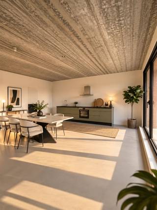 <p>Dit prachtig gerenoveerde appartement op het gelijkvloers biedt een perfecte balans tussen een strak modern interieur en warme industriële accenten. In een fijne rustige buurt omgeven door groen en een eigen tuin maakt het appartement uitzonderlijk.</p><p>Alle ruimtes zijn voorzien van een naadloze grijze gietvloer, betonnen plafonds, matzwarte stalen profielen en zichtbare designluchtkanalen waardoor een unieke karaktervolle woonstijl wordt verkregen.<br />Vanuit de centrale inkomhal bereik je de royale open leefruimte met een cosy zithoek, eetruimte en stijlvolle open keuken. Via een zeer grote raampartij in de keuken bereik je het mooie inpandige terras en de prive tuin van het appartement.</p><p>De beide slaapkamers zijn ruim en een natuurlijke licht inval geeft juist dat tikkeltje extra om wakker te worden in een oase van rust. De tweede slaapkamer sluit aan op de living met nog een aparte doorgang naar terras en de tuin.</p><p>De badkamer is een luxe van grootte. Deze geeft een whauw gevoel door de uitermate grote douche, comfort en afwerking. Waar toch nog ruimte is voor een persoonlijke touch in te brengen. Toilet is afzonderlijk wat altijd aangenaam is als je gasten ontvangt.</p><p>Dit appartement is ook energiezuinig door de aanwezigheid van zonnepanelen en warmtepomp waardoor het de ultieme match voor liefhebbers van ecologie, design, modern wonen, industriële architectuur.</p><p><br /> </p><p>Rechtstreeks van eigenaar te koop.</p><p>Bel gerust voor meer info en bezichtiging 0456 83 87 68<br /> </p>