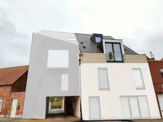 Volledig afgewerkt nieuwbouwappartement in centrum Beselare met carport. Woonkamer met zit- en eetplaats en een volledig ingerichte open...