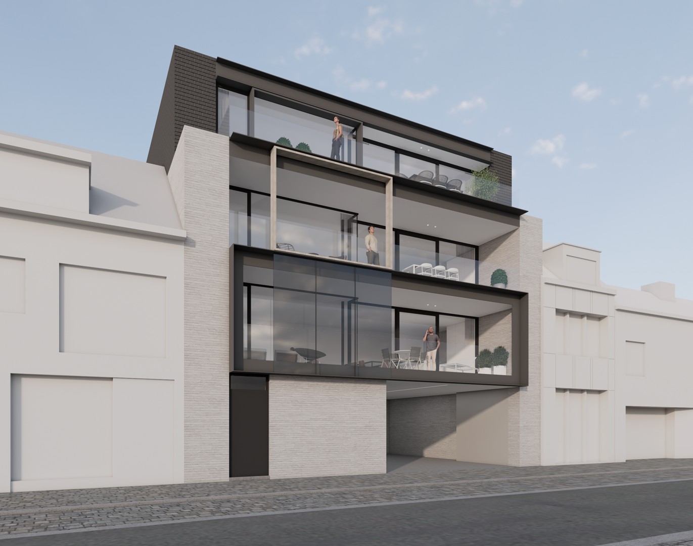 Nieuwbouwappartement in residentie 'Villa Fortuna' in het hartje van Tielt! - foto 1