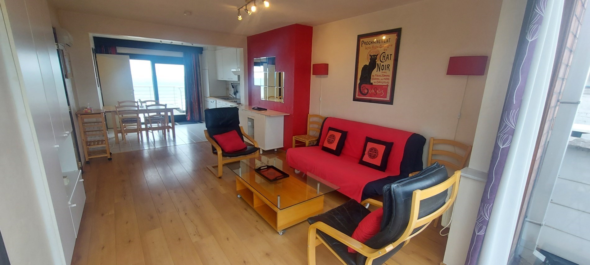 PENTHOUSE MET 1 SLAAPKAMER TE KOOP OP DE ZEEDIJK IN KOKSIJDE - foto 4