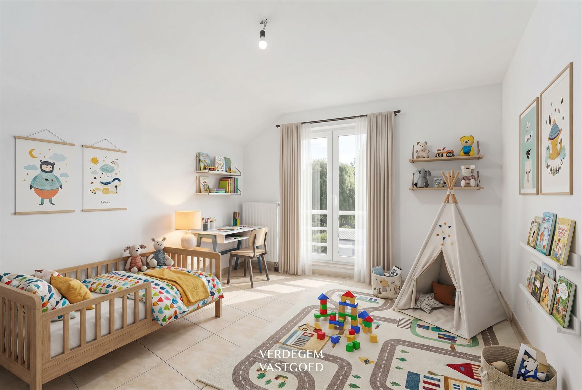 Dakappartement met 2 slaapkamers, garage en autostaanplaats - foto 4